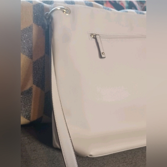 Franco Sarto White Crossbody Purse 🤍💫✨️ 12"×12" - Picture 11 of 14
